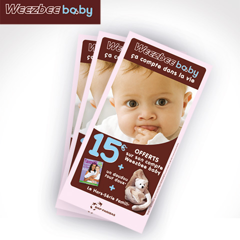 Brochure Weezbee Baby Banque BNP PARIBAS