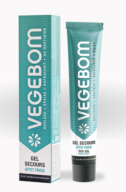 Packaging gel secours VEGEBOM
