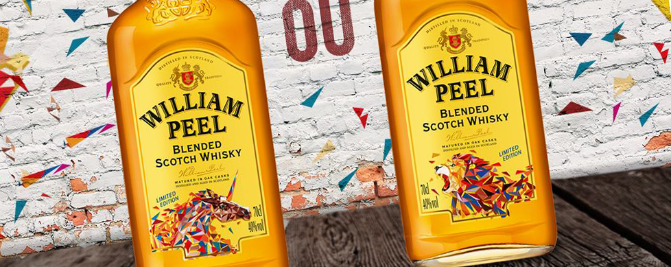 WILLIAM PEEL : Étiquettes collector, édition limitée